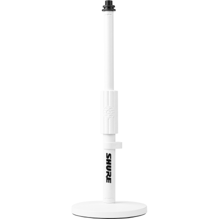Pieds micros de tables - Shure By Gator - SH-DESKTOP1-W (BLANC)