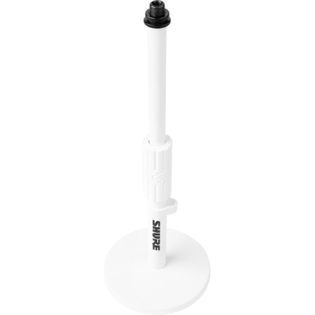 Pieds micros de tables - Shure By Gator - SH-DESKTOP1-W (BLANC)