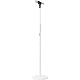 	Pieds micros droits - Shure By Gator - SH-RBMICSTAND10-W (BLANC)