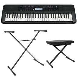 	Packs Claviers et Synthé - Yamaha - Pack PSR-E383 + KS 1 + ST-1