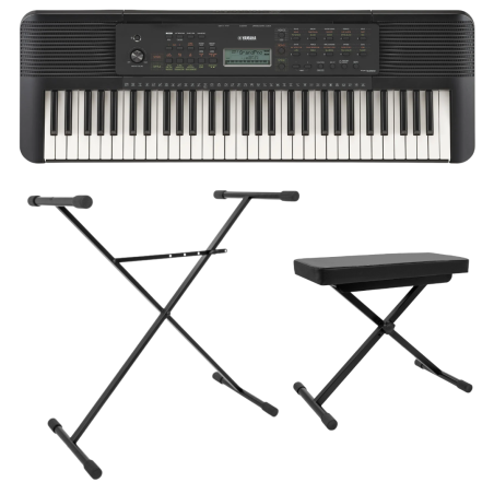 Packs Claviers et Synthé - Yamaha - Pack PSR-E283 + KS 1 + ST-1