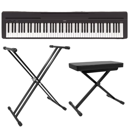 Packs Claviers et Synthé - Yamaha - Pack P-45 + KS 3 + ST-1