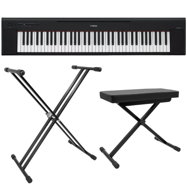 Packs Claviers et Synthé - Yamaha - Pack NP-35 Noir + KS 3 + ST-1