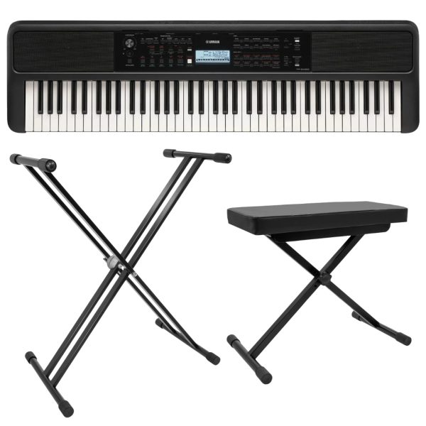 Packs Claviers et Synthé - Yamaha - Pack PSR-EW320 + KS 3 + ST-1