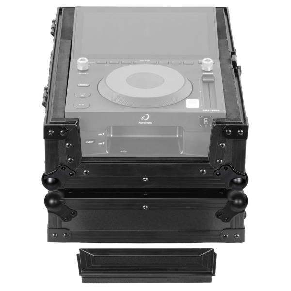 Flight cases platines DJ - Power Acoustics - Flight cases - FCD 1500X BL (Noir)