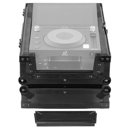 Flight cases platines DJ - Power Acoustics - Flight cases - FCD 1500X BL (Noir)