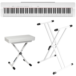 Packs Claviers et Synthé - Yamaha - Pack P-225 Blanc + KSX 2 W...
