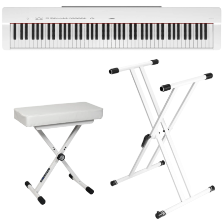 Packs Claviers et Synthé - Yamaha - Pack P-225 Blanc + KSX 2 W...