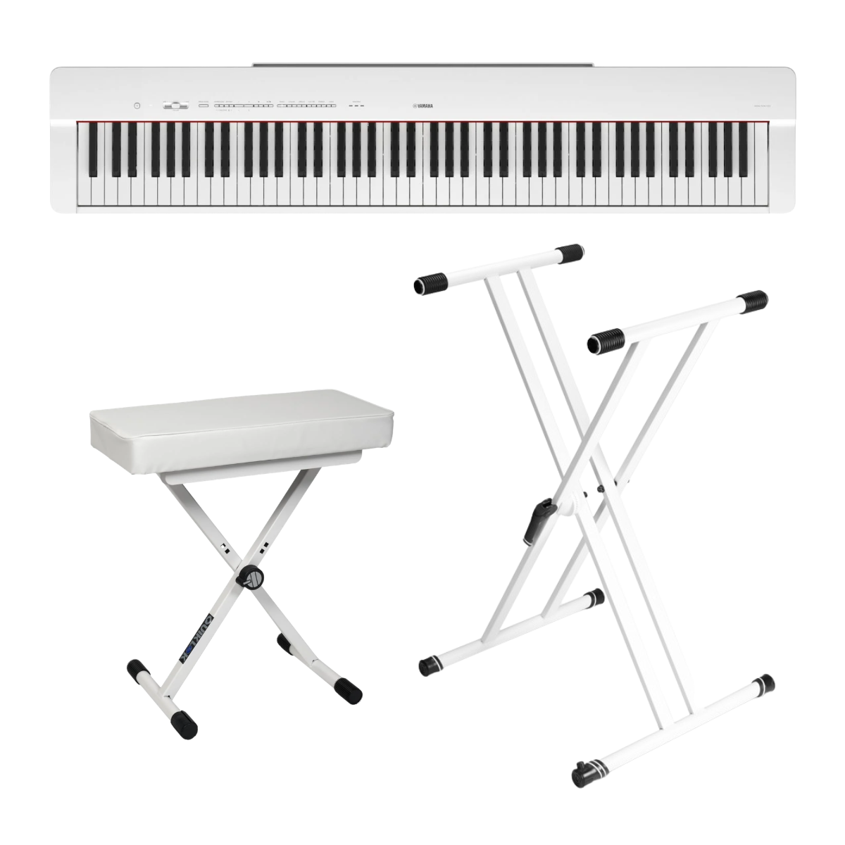 Packs Claviers et Synthé - Yamaha - Pack P-225 Blanc + KSX 2 W...