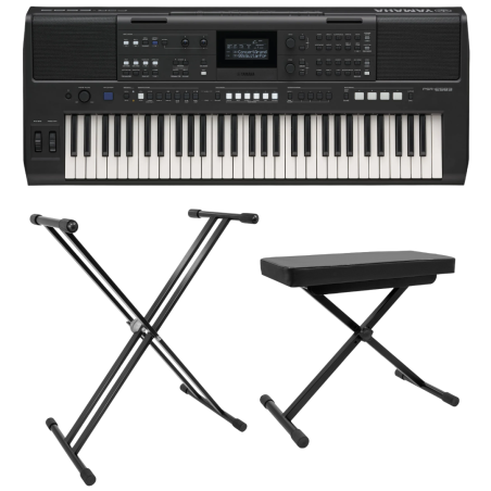 Packs Claviers et Synthé - Yamaha - Pack PSR-E583 + KS 3 + ST-1