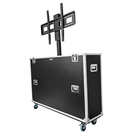Flight cases écrans - Power Acoustics - Flight cases - FLIGHT ECRAN 65 LIFT