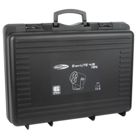Flight cases éclairage - Showtec - Flightcase pour 6 spots...