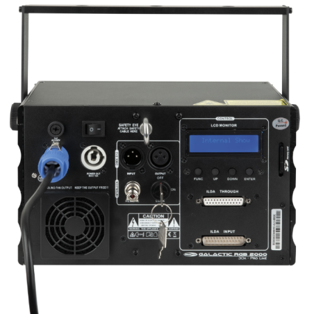 Lasers multicolore - Showtec - Galactic RGB-2000