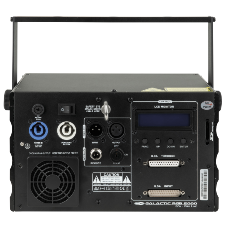 Lasers multicolore - Showtec - Galactic RGB-2000