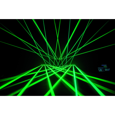 Lasers multicolore - Showtec - Galactic RGB-6-751