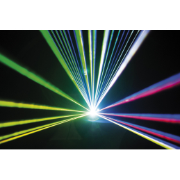 	Lasers multicolore - Showtec - Galactic TXT