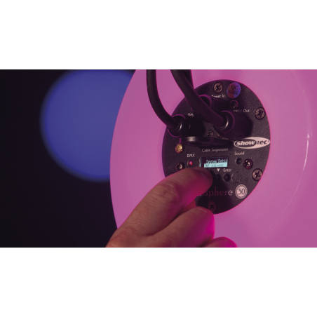 Décorations et lycra éclairage - Showtec - Illumisphere 30
