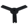 Plaque de raccordement pour IP Pixelstrip 40/80 (120°)
