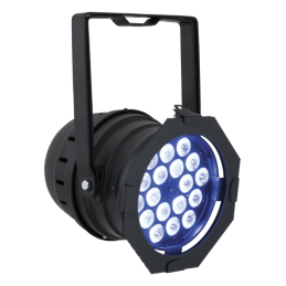 Projecteurs PAR LED Wash - Showtec - LED Par 64 Short Q4-18 (Noir)
