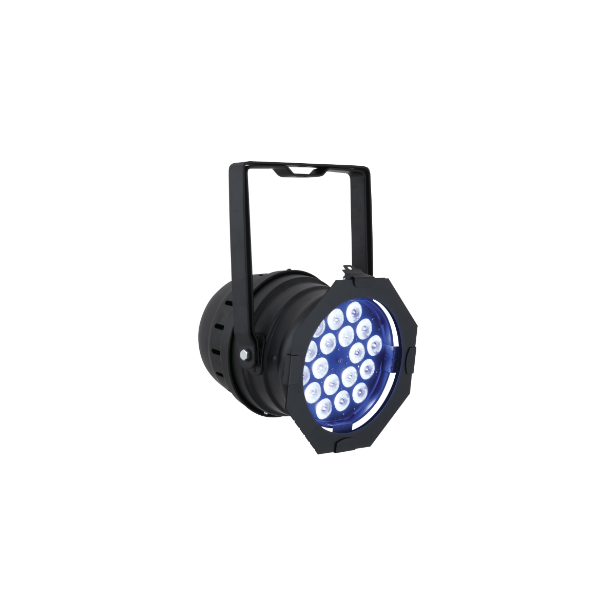 Projecteurs PAR LED Wash - Showtec - LED Par 64 Short Q4-18 (Noir)