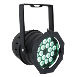 	Projecteurs PAR LED Wash - Showtec - LED Par 64 Short Q4-18 (Noir)