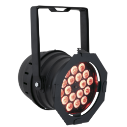 	Projecteurs PAR LED Wash - Showtec - LED Par 64 Short Q4-18 (Noir)