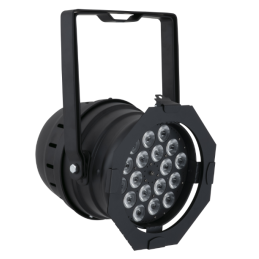 	Projecteurs PAR LED Wash - Showtec - LED Par 64 Short Q4-18 (Noir)