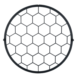 	Accessoires éclairage - Showtec - Motif hexagonal pour Lumina...