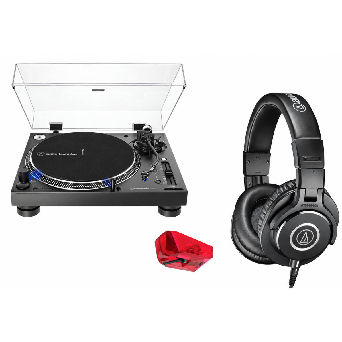 Packs DJ - Audio-Technica - Pack AT-LP140xP + ATH-M40x...