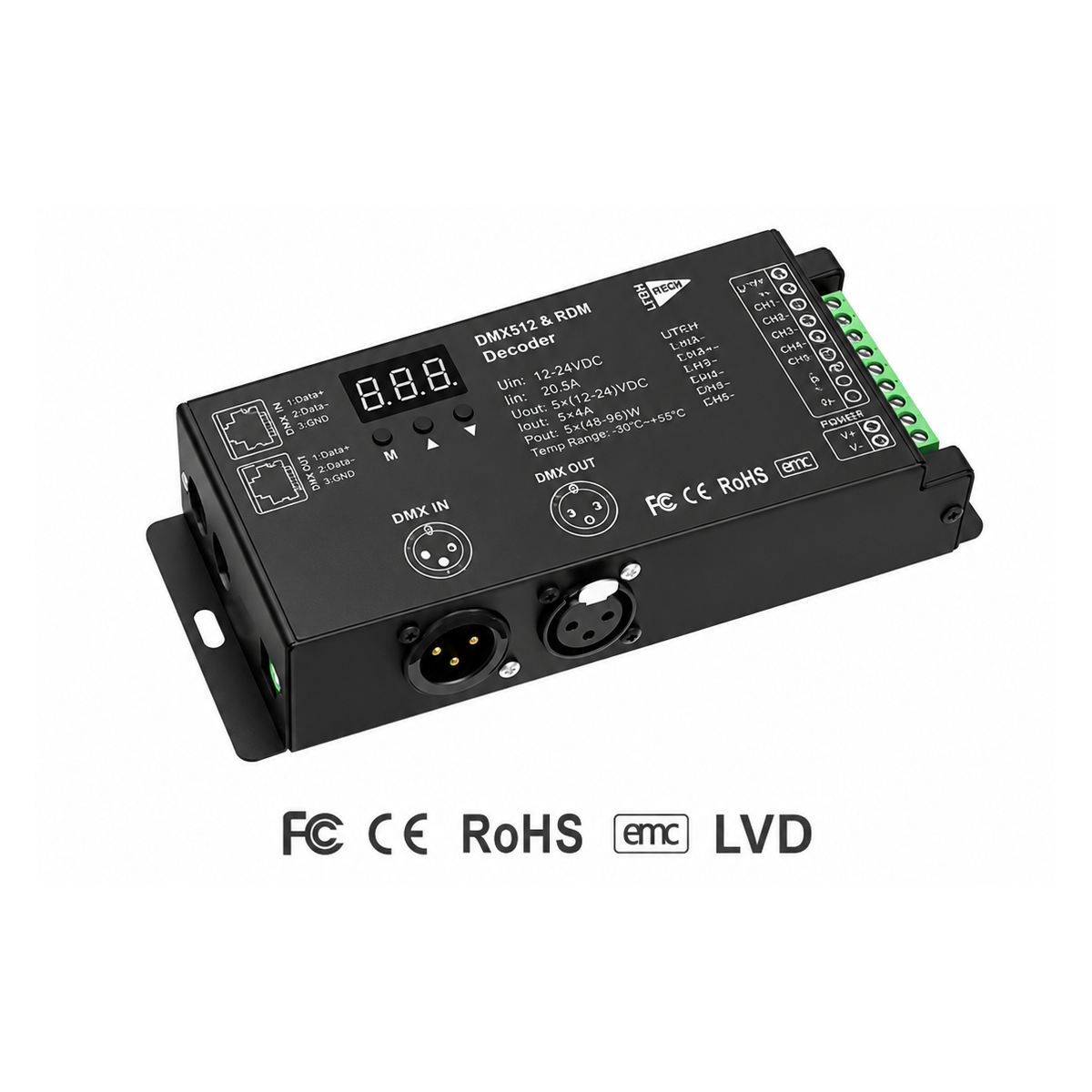 Contrôleurs DMX - Nicols - DMX RGBW 8