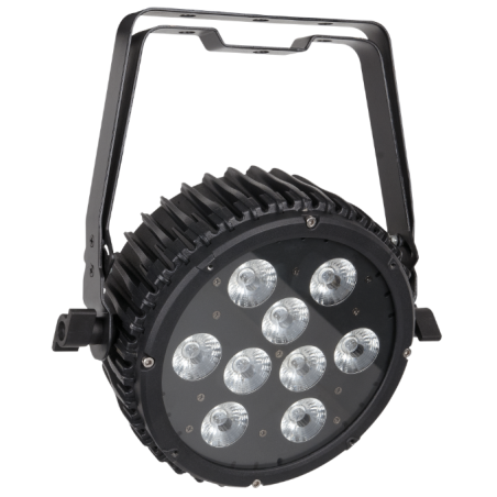 Projecteurs PAR LED Wash - Showtec - Power Spot 9 Q5