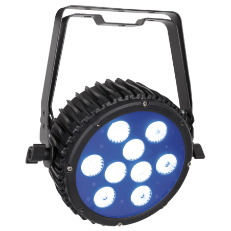 Projecteurs PAR LED Wash - Showtec - Power Spot 9 Q5