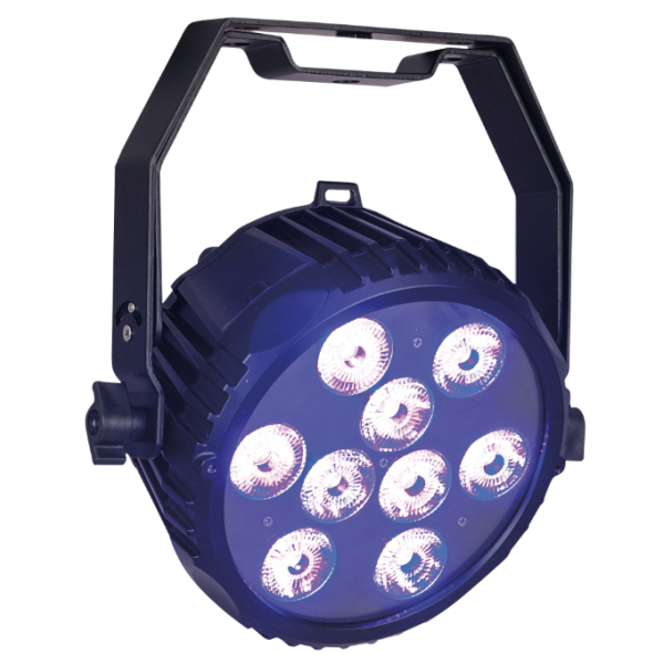 Projecteurs PAR LED Wash - Showtec - Power Spot 9 Q6 Tour
