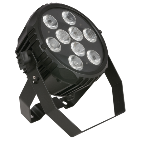 Projecteurs PAR LED Wash - Showtec - Power Spot 9 Q6 Tour