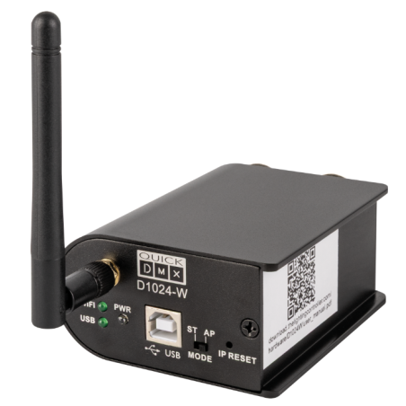 Logiciels DMX - Showtec - Quick DMX D1024-W
