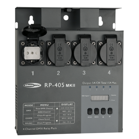 Blocs de puissance - Showtec - RP-405 MKII
