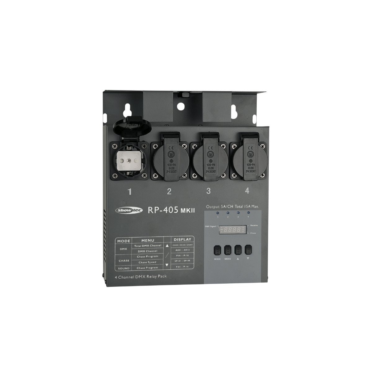 Blocs de puissance - Showtec - RP-405 MKII