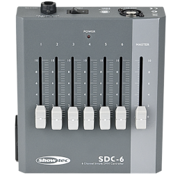 	Contrôleurs DMX - Showtec - SDC-6