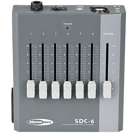 Contrôleurs DMX - Showtec - SDC-6