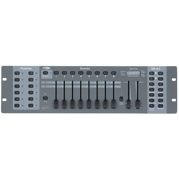 Contrôleurs DMX - Showtec - SM-8/2