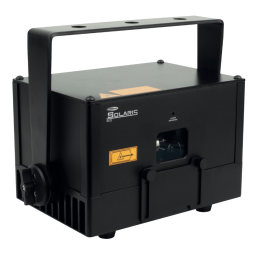 Lasers multicolore - Showtec - Solaris 3.0