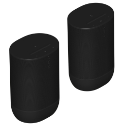 Enceintes connectées - Sonos - Pack 2x Move 2 (NOIRES)