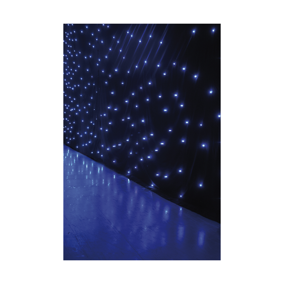 Décorations et lycra éclairage - Showtec - Star Dream 6x3 Blanc