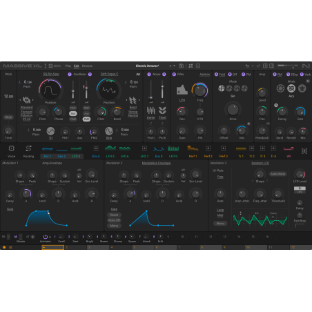 Logiciels instruments virtuels - Native Instruments - MASSIVE XL
