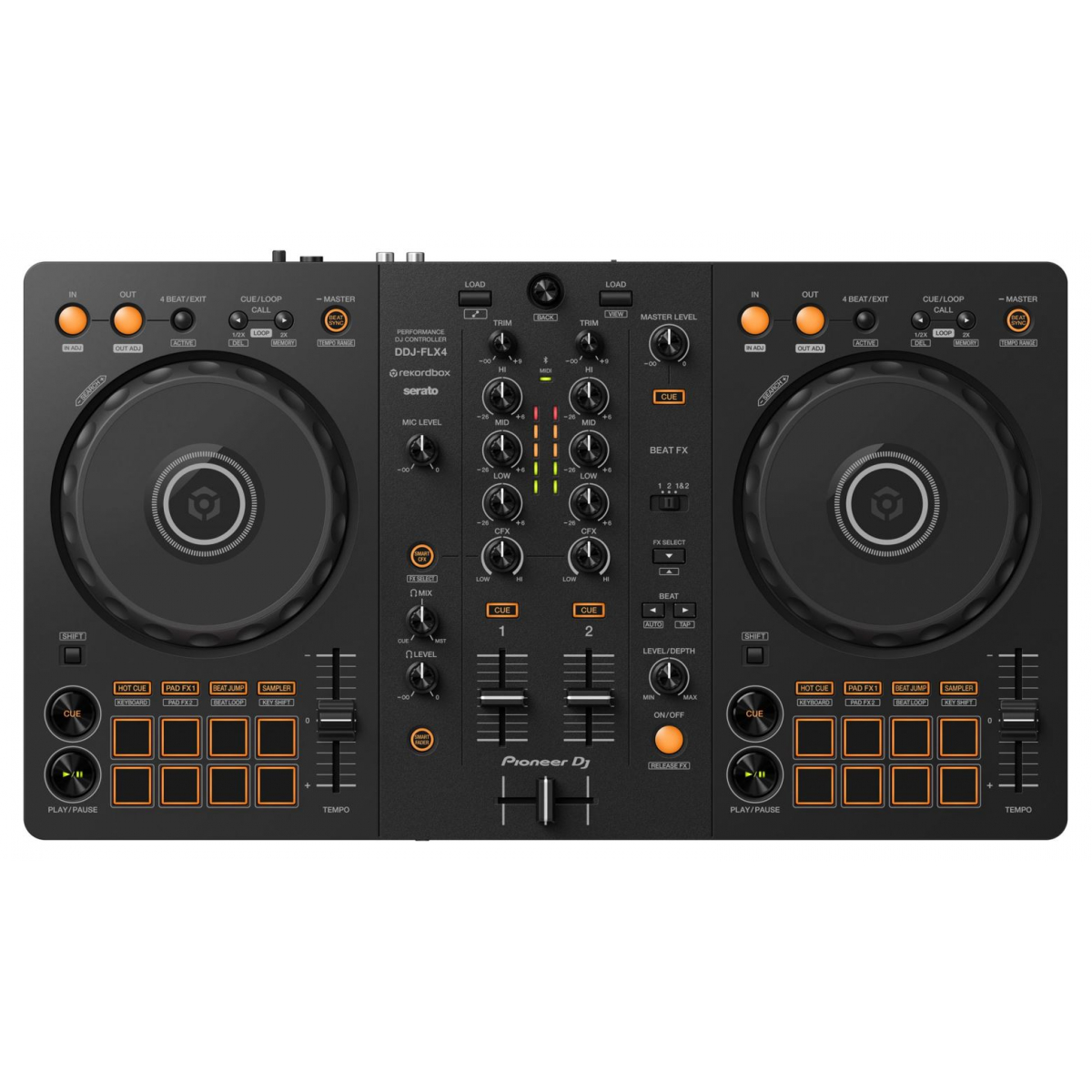 Stock B - Pioneer DJ AlphaTheta - DDJ-FLX4 - Stock B