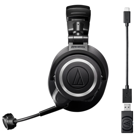 Casques-micros - Audio-Technica - ATH-M50xSTS-WL StreamSet
