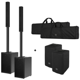 Stock B - RCF - Pack 2x EVOX J9 (Noir) +...