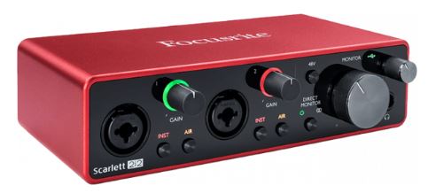 Interface audio Focusrite SCARLETT 2i2 3RD