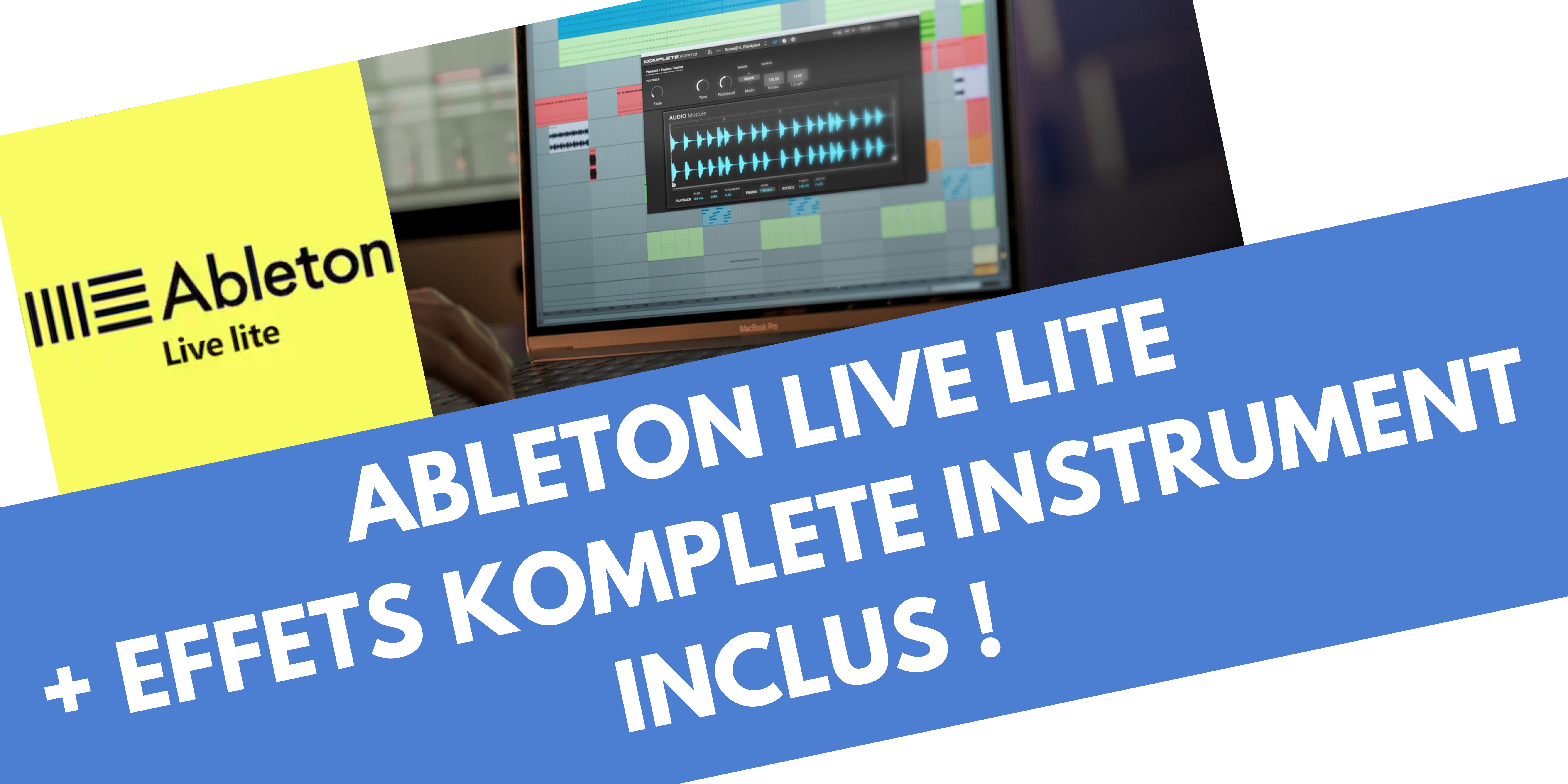 Logiciels Komplete Kontrol, Komplete 15 Select et Ableton Live Lite inclus ! (1).jpg