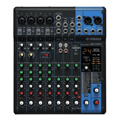 Console de mixage Yamaha MG10XU 10 canaux